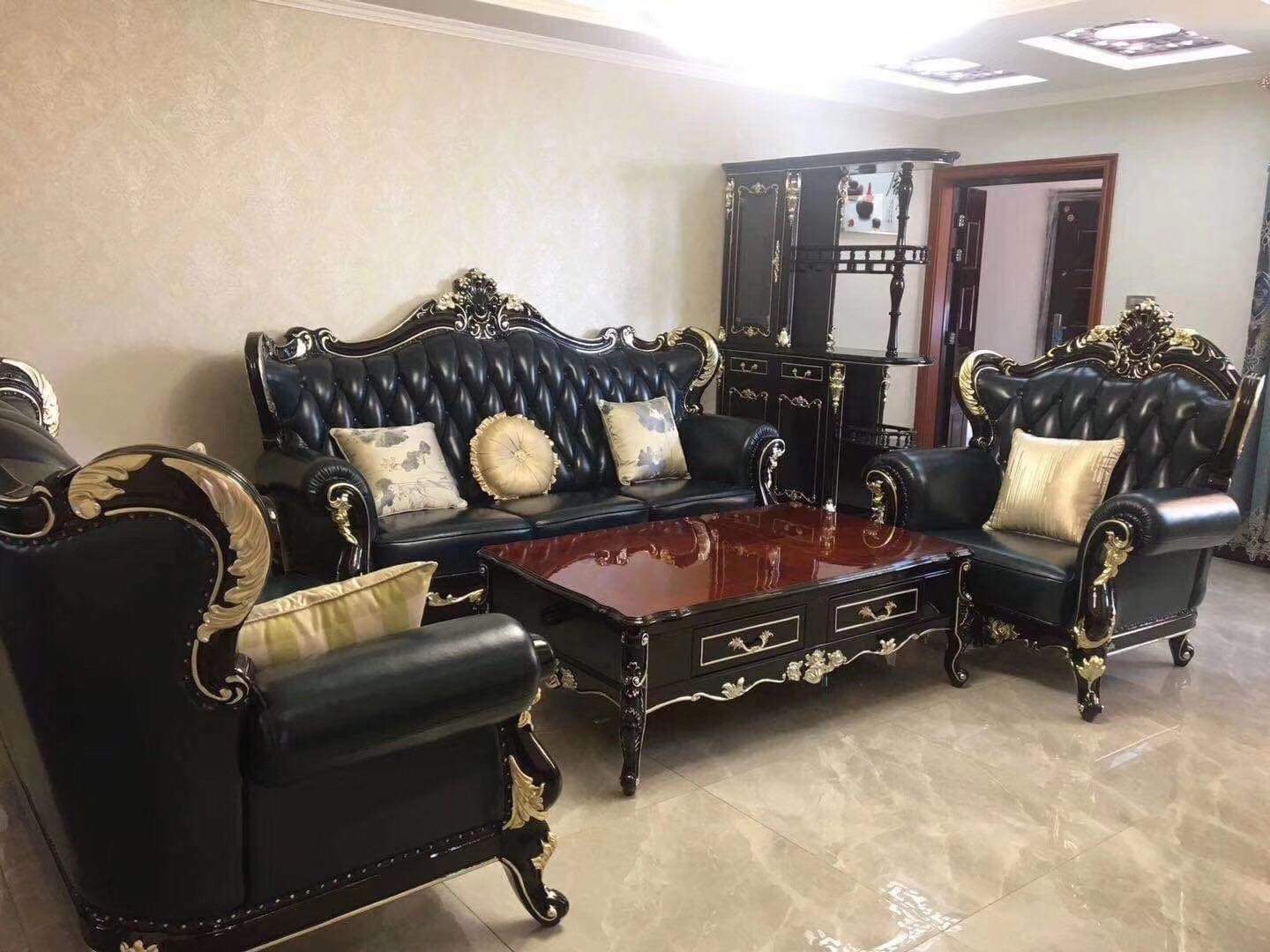 sofa nội thất da cao cấp